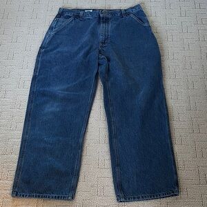 Carhartt Men's Relaxed Fit Blue Jeans
